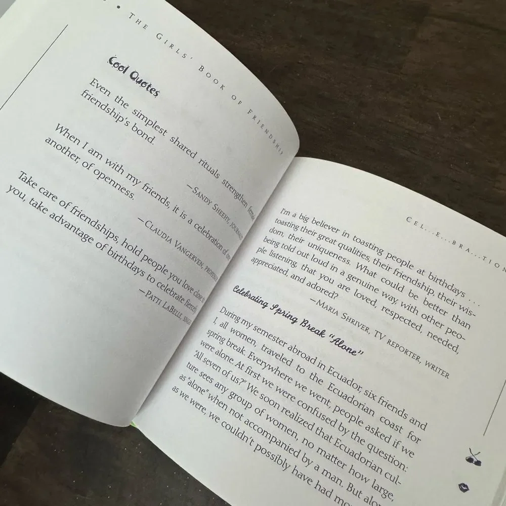 N/A girls’ book